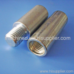 Steel rebar coupler