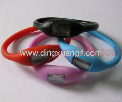 Silicone sport negative ions watches