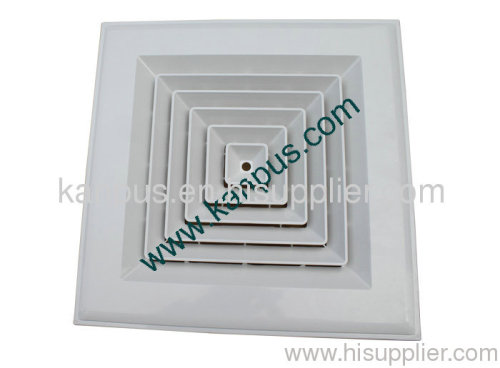 ABS plastic air diffuser (air duct diffuser plastic diffuser fan diffuser)