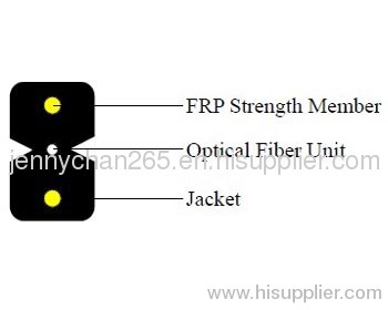 optical fiber FTTH drop cable