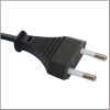 Germany style VDE standard power cords with two pin plug
