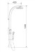 shower panel / shower column B7058