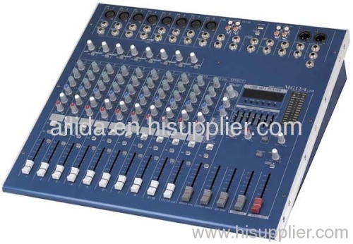 12 Channel +48V Phantom Power MG12/4USB Audio Mixer