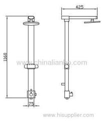 shower panel/ shower column B1081