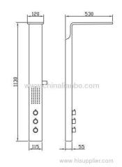 shower panel / shower column B1098