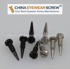 Black stainless steel screw