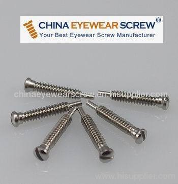 Optical screw; Self Tapping screw; Eyewear screw