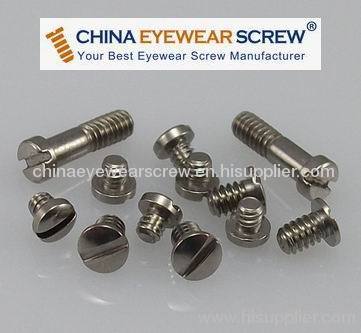 Hinge Screw; Eyewire screw; Frame screw