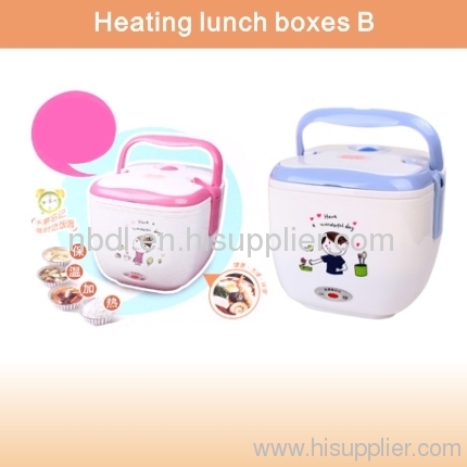 Heating lunch boxes B