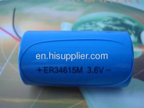 ER34615 LiSoCL2 battery