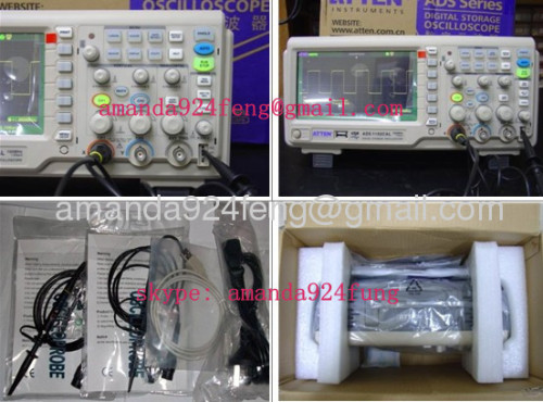 ATTEN ADS1102CAL 100M Hz 1G Digital Oscilloscope 7" LCD