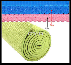 Printed yoga carpet mats