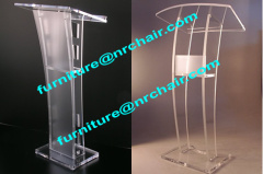 acrylic lectern