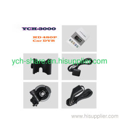 HD 1080P Car DVR/Driving Video Recorder/Car Black Bo