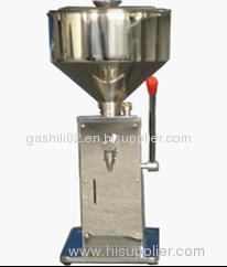 hand pressing hony filling machine :manual hony filler