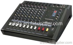 8 Channel +48V Phantom Power MX-806D Powered Mixer