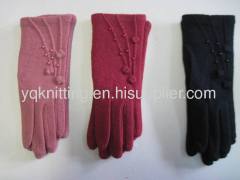 Ladies' woven gloves