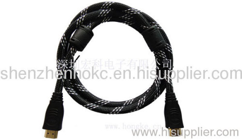 HDMI Cable with Gold-plated Surface, Used for DVD Players and Computers