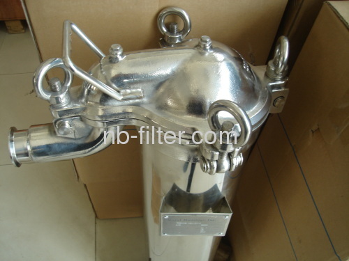 Stainless Steel Top-flow Single Bag Filtration