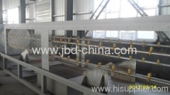 HDPE plastic pipe production line