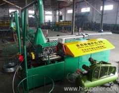 Full-automatic chain link fence machine