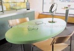 solid surface reception tabletop