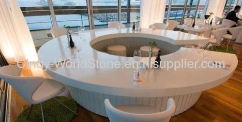 solid surface round tabletop