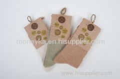 organic natural color cotton baby sock