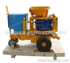 spraying concrete machine