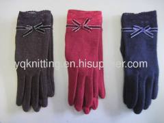 woven interlock glove