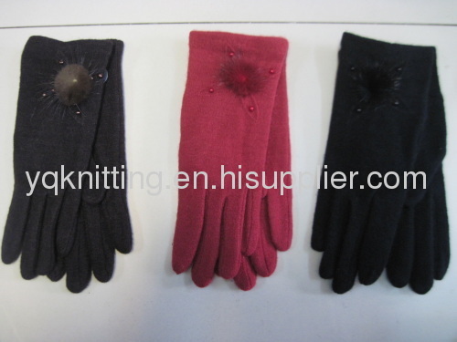 ladies' woven glove