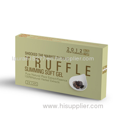 Newly developed slimming products called Truffle slimming soft gel