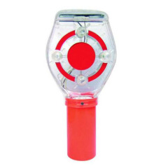 solar led barricade warning light