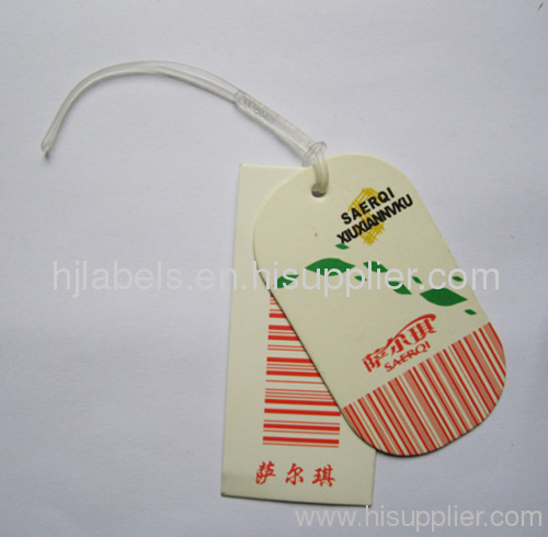 printed hang tag