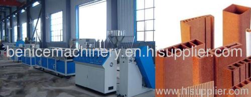 WPC profile making machine manufacture