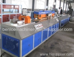 WPC profile extruding machine manufacture in china