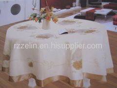 Wholesale tablecloths 120 round table cloth