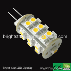 G4 LED with 25pcs 3528SMD,10-30VAC/DC,360 degree beam angle