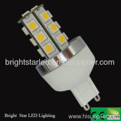 LED G9 Lamp with 24pcs 5050SMD, 3.8W