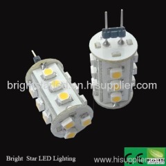 LED G4 Lamp with 15pcs 3528SMD,10-30VAC/DC, 360 degree beam angle