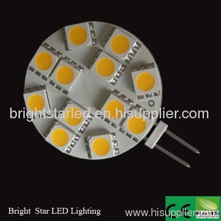 LED G4 lamp with 12pcs 5050SMD,10-30VAC/DC