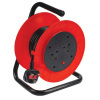 Handle Cable Reels, UK Cable Coil, two Outlet Extension Cords, Euro standard, H05VV-F 3G1.0 3G1.5