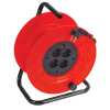 four outlet the Eueopean Cable Reels, Outlet Extension Cords, H05VV-F H07RN-F 3G1.5sq.mm