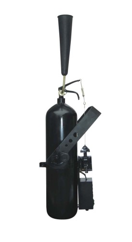 small-sized CO2 gas column