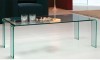 Tempered glass coffee table