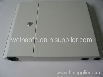 Fiber optic 1U Patch panel wallmount box