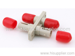 oPTICAL FIBER ST ADAPTER duplex apc plastic body