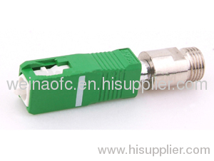 Fiber optic hybrid attenuator FC-SC male-female