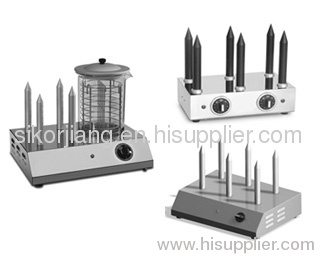 hot dog machine with sticks / bun warmer with spikes / hot dog maker / hot dog express