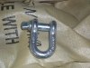 rigging drope forged dee type shackle